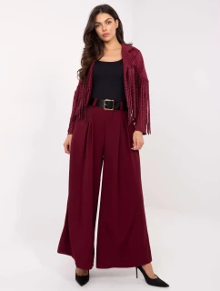 Spodnie IT SP model 21471661 bordowy - FPrice