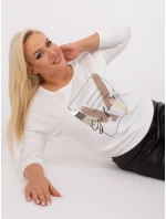 Bluzka RV BZ model 19143271 ecru - FPrice Bluzka RV BZ model 19143271 ecru - FPrice