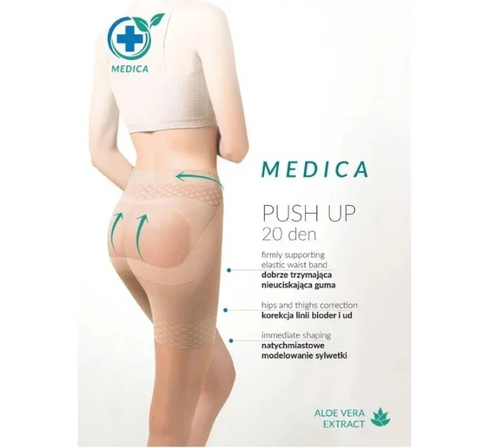 Dámské tvarující punčochy Medica Push-up 20 den code 127 - Gabriella Dámské tvarující punčochy Medica Push-up 20 den code 127 - Gabriella