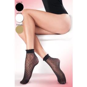 Dámské ponožky Puntina beige - GABRIELLA