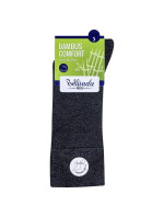 Bambusové klasické pánské ponožky BAMBUS COMFORT SOCKS - BELLINDA - šedá