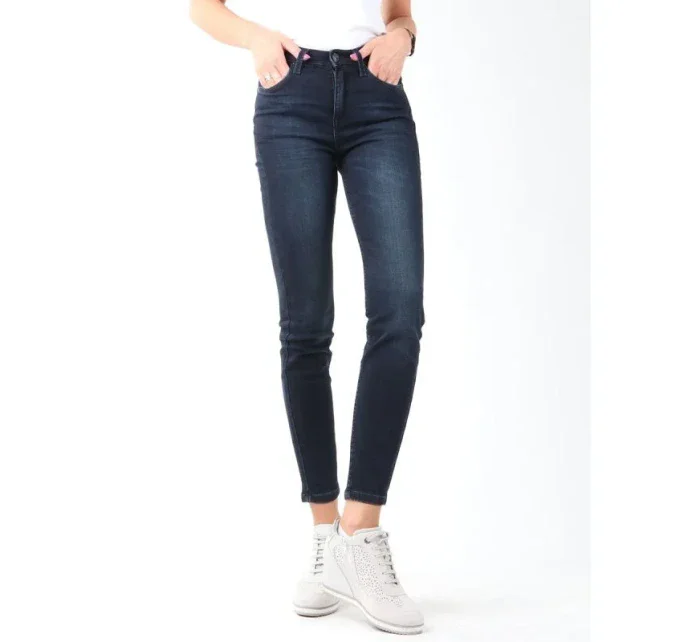Dámské džíny Lee Scarlett High Crop Skinny Cropped Jeans W L32BAIFA