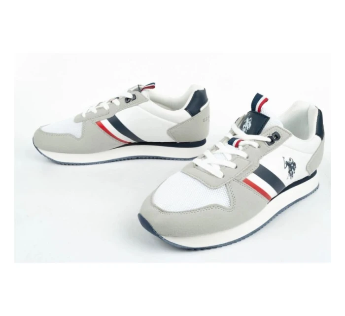 U.S. Polo ASSN. M NOBIL006-WHI sportovní obuv