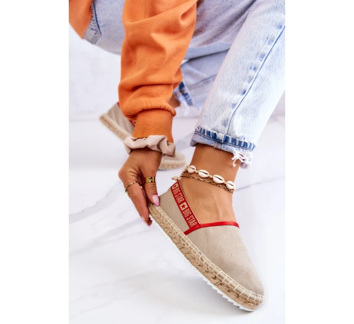 Nazouvací espadrilky Big Star model 21577603 Béžová - Big Star Shoes