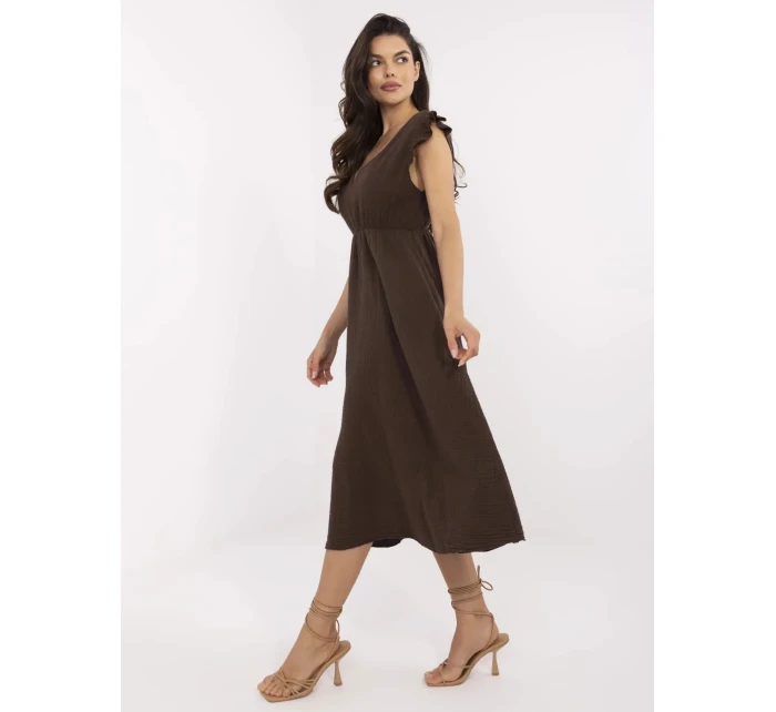 Sukienka MI SK model 21133024 brązowy - FPrice