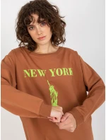 Mikina VI BL model 20742211 hnědá a zelená - FPrice