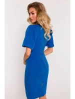 M779 Šaty s poprsím - modré