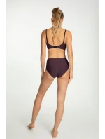 Tmavě švestkový jednoduchý maxi spodní díl - Julimex Tmavě švestkový jednoduchý maxi spodní díl - Julimex