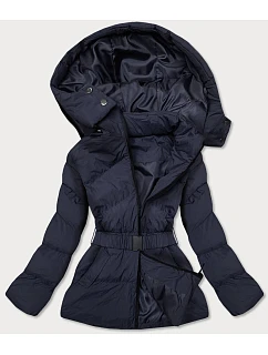 PIKOWANA KURTKA PRZEJŚCIOWA Z GRANATOWA model 21243334 - J.STYLE