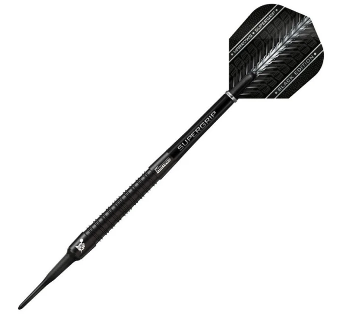 Šipky Supergrip Black 90% model 21132348 - Harrows