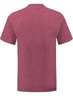 Fruit of the Loom Iconic 150 T Pánské tričko 16.1430 heather burgundy Fruit of the Loom Iconic 150 T Pánské tričko 16.1430 heather burgundy