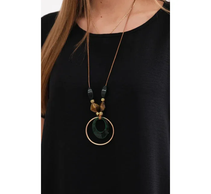 Šaty s kapsami a přívěskem Černý Šaty s kapsami a přívěskem Černý