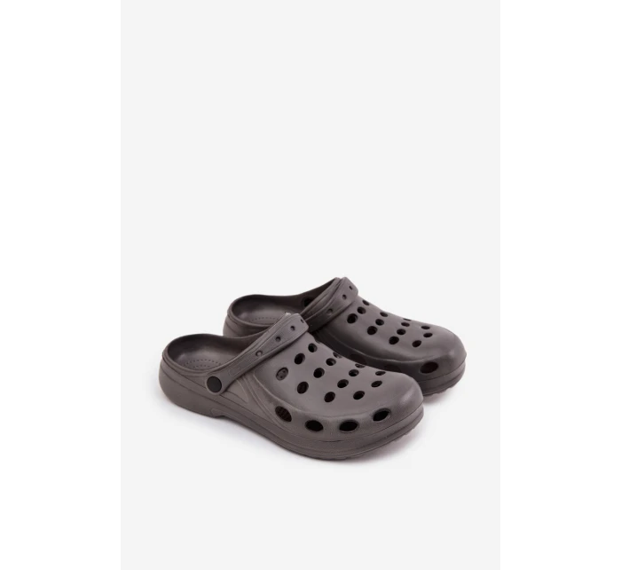 Pánské Klasické Nazouváky šedé Pánské Klasické Nazouváky šedé