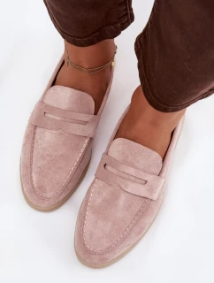 Dámské z eko semiše Špinavě růžová model 21900438 - Boto