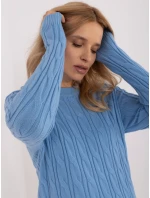 Sweter AT SW model 20463582 niebieski - FPrice