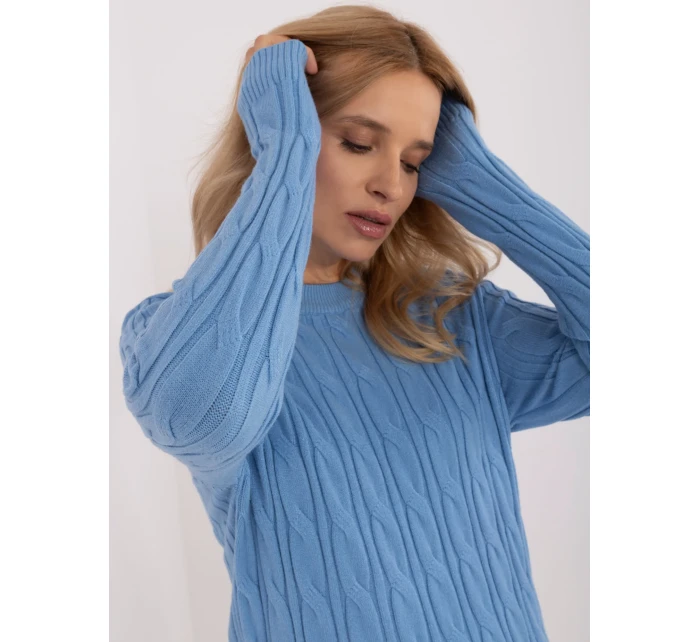 Sweter AT SW model 20463582 niebieski - FPrice