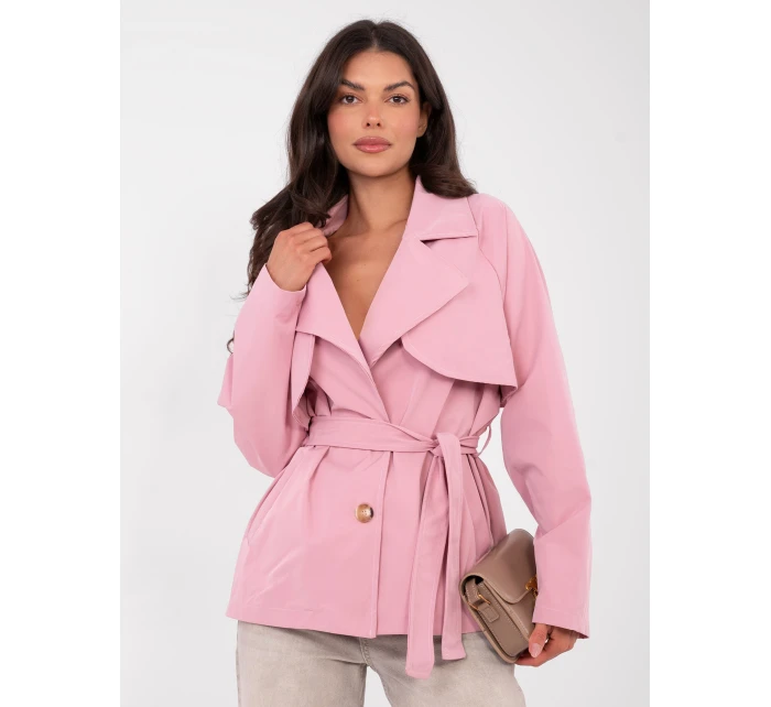 Kabát IT CZ FL10069.65 světle růžový