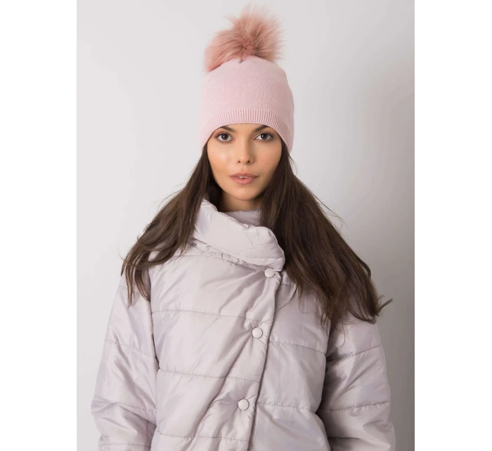 Dámská čepice JK CZ 34 cap.11 světle růžová