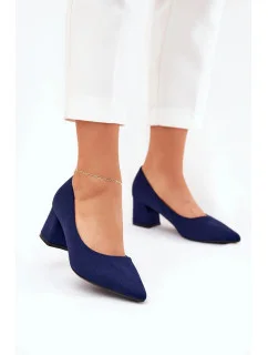 Lodičky na sloupku KJ-10 tmavě modré - Step in style