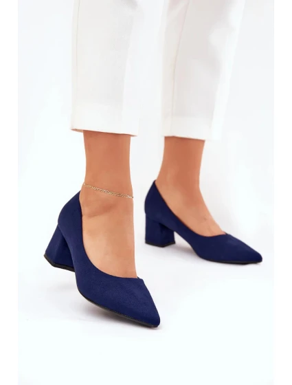 Lodičky na sloupku KJ-10 tmavě modré - Step in style