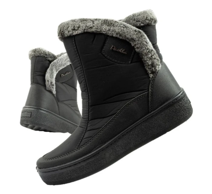 Easy Way zimní boty sněhule dámské zateplené módní zip dámské Easy Way zimní boty sněhule dámské zateplené módní zip dámské