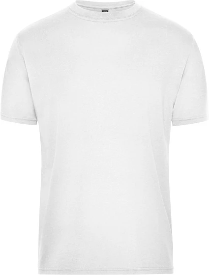 Daiber JN 1808 Pánské pracovní tričko z bio bavlny - Solid 02.1808 white Daiber JN 1808 Pánské pracovní tričko z bio bavlny - Solid 02.1808 white