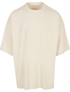 Build your Brand BY 193 Pánské oversize tričko "Huge Tee" 56.0193 white sand
