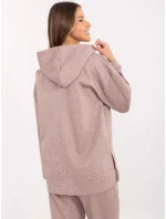 Bluza DHJ BL model 20857350 ciemny bezowy - FPrice Bluza DHJ BL model 20857350 ciemny bezowy - FPrice