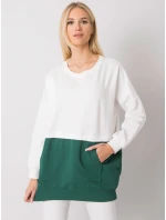 Halenka RV BL 7197.89P bílá zelená