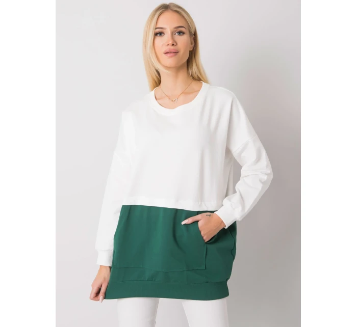 Halenka RV BL 7197.89P bílá zelená