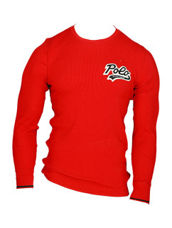 Pánské pyžamové tričko 714754014003 červená - Ralph Lauren
