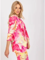 Dámské sako DHJ MA 7684A 1.22X růžová - FPrice Dámské sako DHJ MA 7684A 1.22X růžová - FPrice