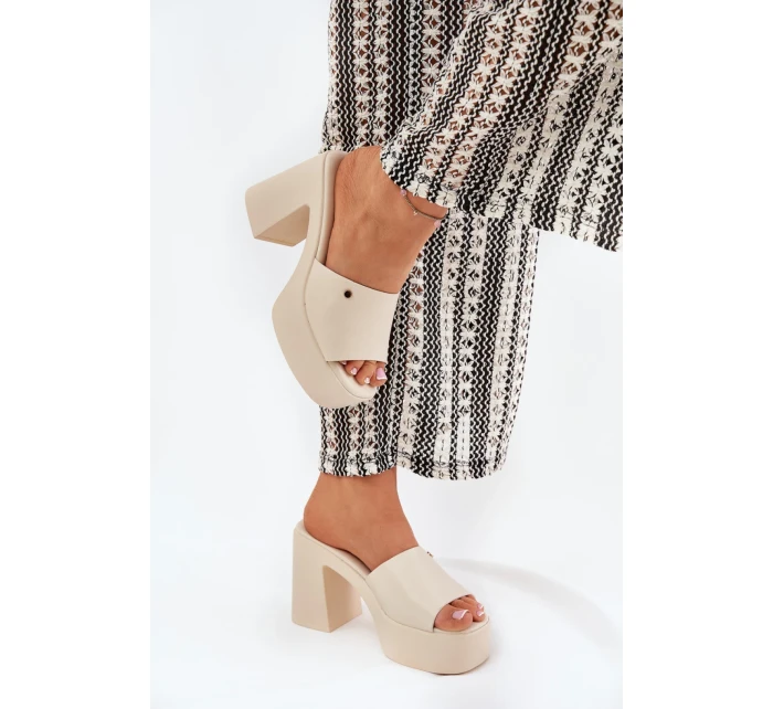 Pantofle model 209943 Step in style Pantofle model 209943 Step in style