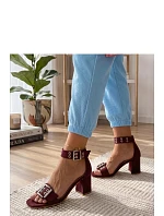 Sandály na podpatku  model 227267 Solea