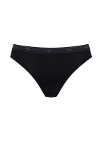 Dámské kalhotky 24/7 100 Tai 3P - BLACK - černá 0004 - SLOGGI