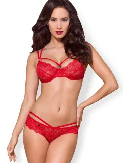 Erotická souprava 860-SET red - OBSESSIVE
