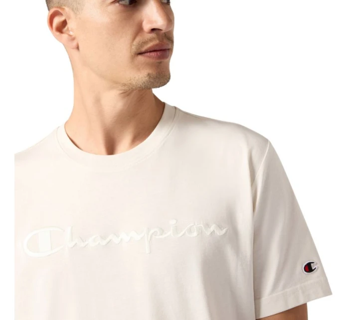 Pánské tričko SS Tee cream  pánské model 21479813 - CHAMPION