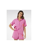 Koszulka damska Malibu Shirt różowa model 22245819 - Rip Curl Koszulka damska Malibu Shirt różowa model 22245819 - Rip Curl