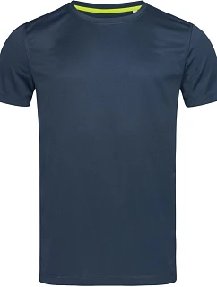 Stedman Active 140 Crew Mesh-T Pánské sportovní tričko vzor "ptačí oko" 05.8400 marina blue