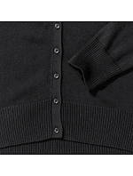 Russell Athletic 715F Dámský pletený cardigan s výstřihem do V 11.715F black Russell Athletic 715F Dámský pletený cardigan s výstřihem do V 11.715F black