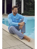 Italian Fashion Jaromir long length sp. barva:modrá/print Italian Fashion Jaromir long length sp. barva:modrá/print