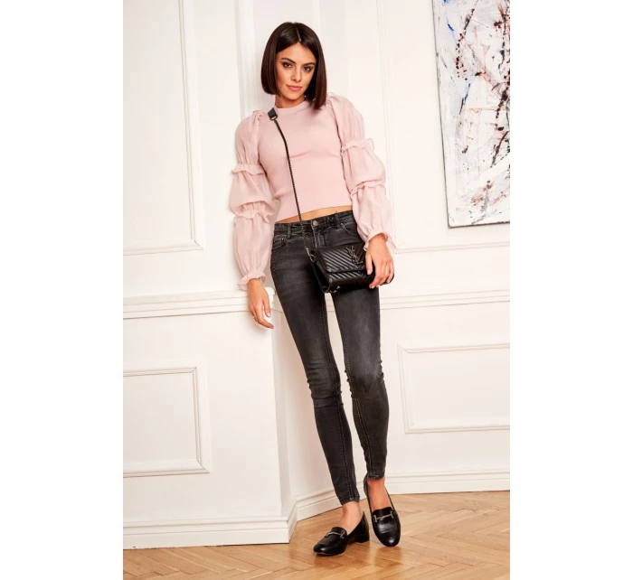 Dámské Polobotky černé model 21526772 - Laura Messi Dámské Polobotky černé model 21526772 - Laura Messi