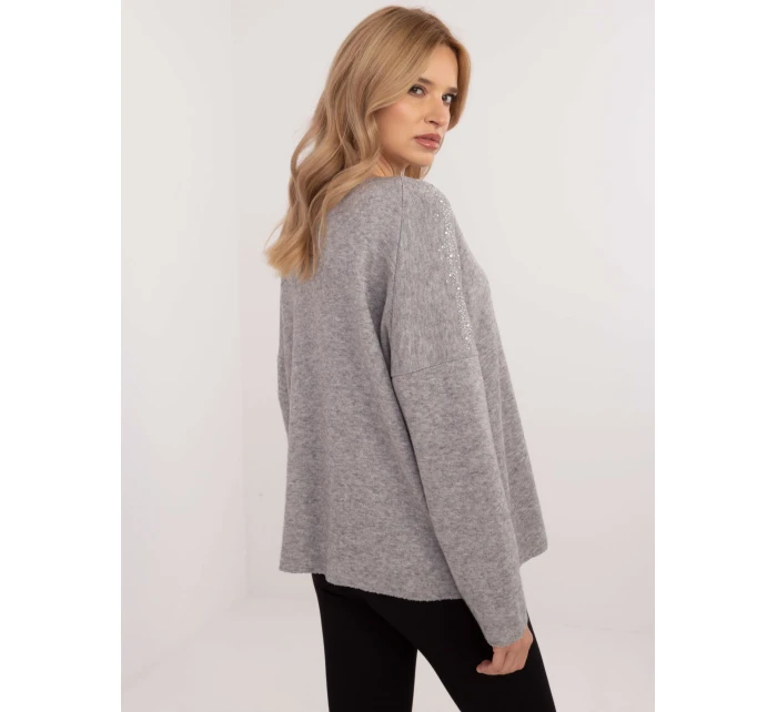 Sweter DHJ SW model 20609065 szary - FPrice