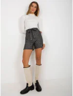 Dámské šortky LK SN tmavě šedé model 17899831 - FPrice Dámské šortky LK SN tmavě šedé model 17899831 - FPrice