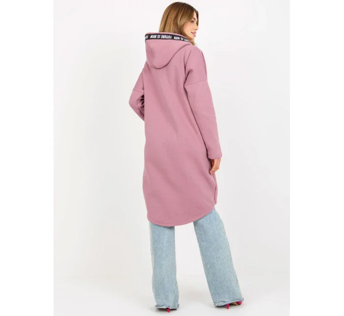 Mikina RV BL 6683.00P tmavě růžová