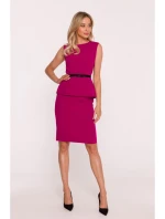 šaty švestka model 21470775 - STYLOVE