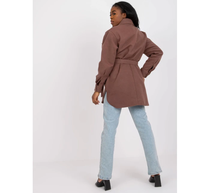 Dámská košile-LK-KS-508481.88-hnědá