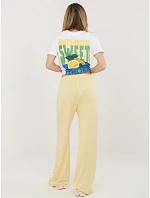 Tepláky RV DR A1239.98 světle žluté