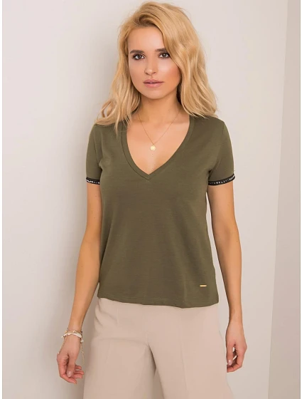 T shirt TW TS G model 19373324 khaki - FPrice T shirt TW TS G model 19373324 khaki - FPrice