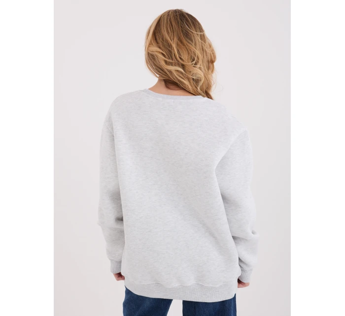 Bluza BL jasny szary model 21801862 - FPrice Bluza BL jasny szary model 21801862 - FPrice